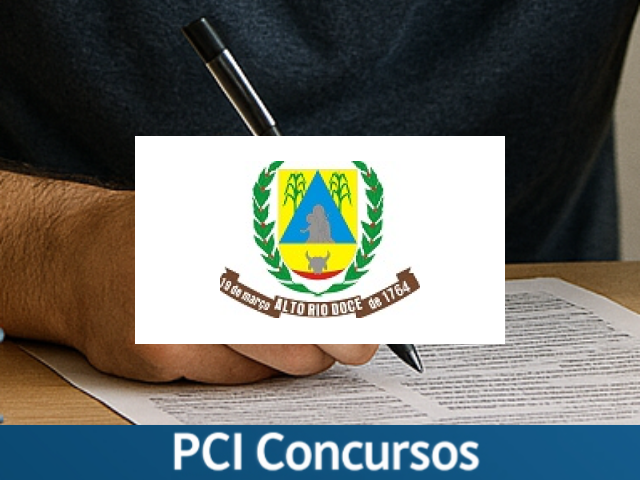 Prefeitura de Alto Rio Doce - MG publica retificação em edital de concurso público