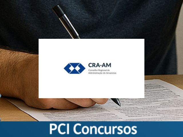 CRA - AM abre concurso público com salários de até R$ 3.683,95 em Manaus