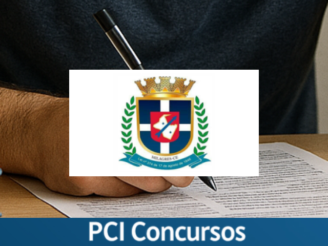 Prefeitura de Milagres - CE abre concursos públicos com salários de até R$ 10 mil