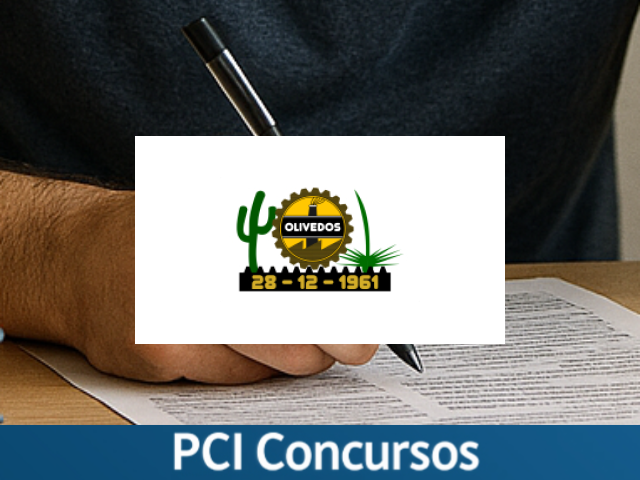 Prefeitura de Olivedos - PB abre 37 vagas em novo Concurso Público