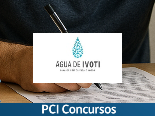 Água de Ivoti - RS abre concurso público com salários de até R$ 9.111,26