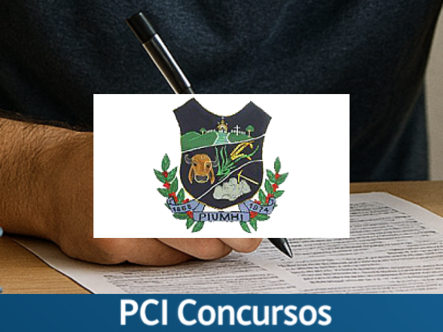 Prefeitura de Piumhi - MG abre Concurso Público com 484 vagas prorrogado