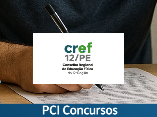 CREF12 - PE publica Concurso Público para Agente de Orientação e Fiscalização