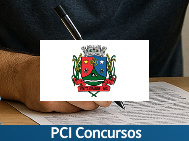Câmara de Volta Grande - MG promove Concurso Público para Auxiliar de Limpeza e Recepcionista