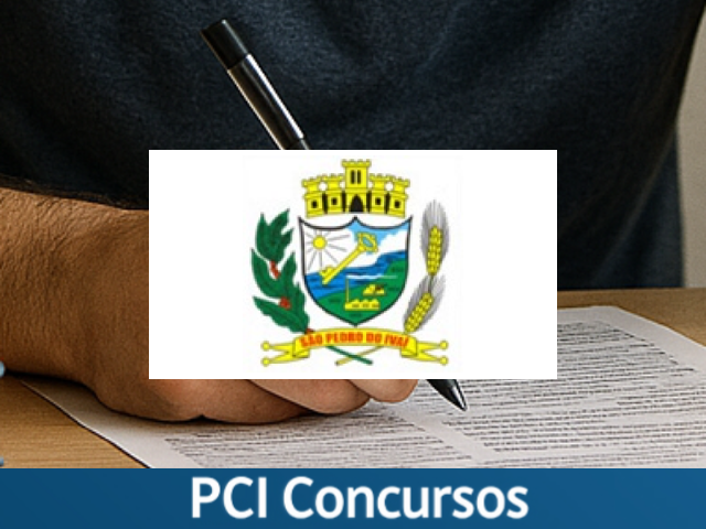 Edital de Processo Seletivo é divulgado pela Prefeitura de São Pedro do Ivaí - PR