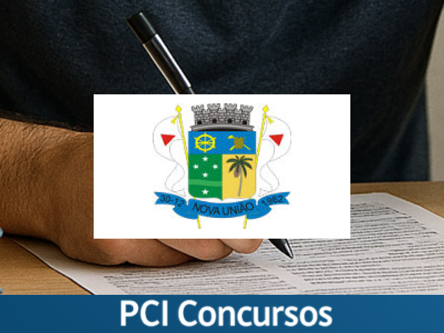 Prefeitura de Nova União - MG abre concurso público com salários de até R$ 4.699,50