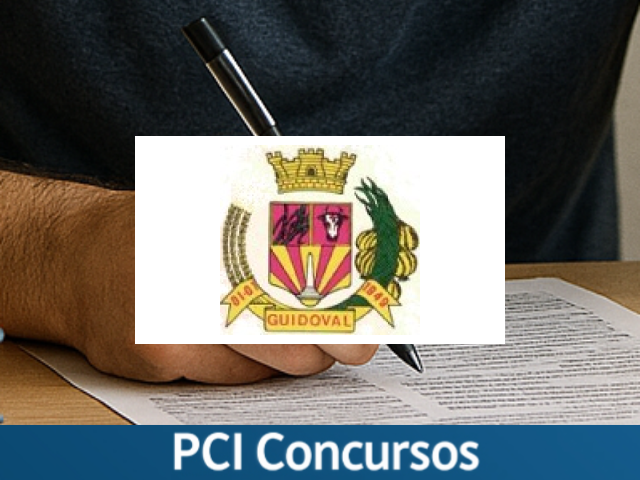 Inscrições para o novo Concurso Público da Prefeitura de Guidoval - MG são anunciadas