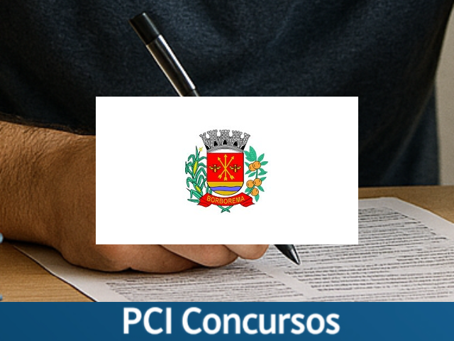 Prefeitura de Borborema - SP abre concurso com salários de até R$ 8.597,52