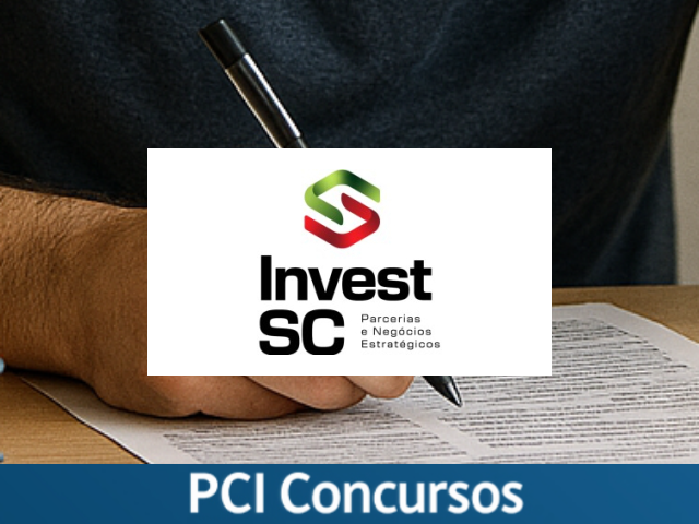InvestSC abre concurso com 10 vagas e salários de até R$ 10,3 mil