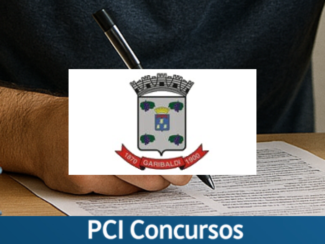 Prefeitura de Garibaldi - RS abre processo seletivo para formação de cadastro de reserva