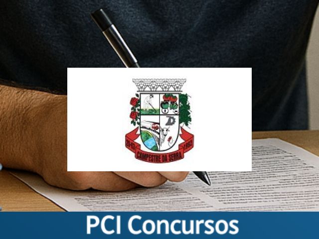 Prefeitura de Campestre da Serra - RS retifica concurso público com salários de até R$ 13.179,83 prorrogado