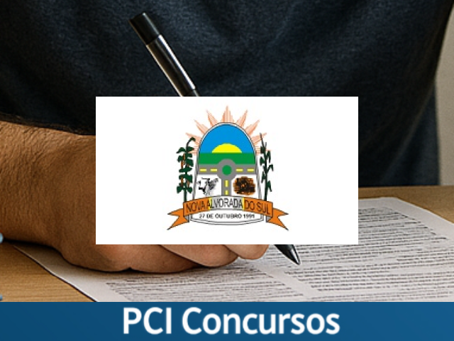 Prefeitura de Nova Alvorada do Sul - MS abre concurso público com salários de até R$ 13.483,20