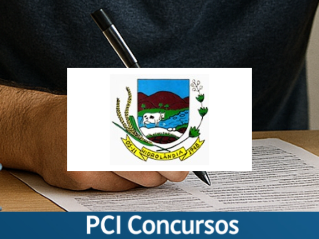 Prefeitura de Hidrolândia - GO abre concurso público com salários de até R$ 3,3 mil