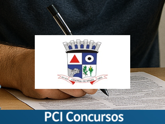 Prefeitura de Central de Minas - MG abre cinco vagas em novo Processo Seletivo