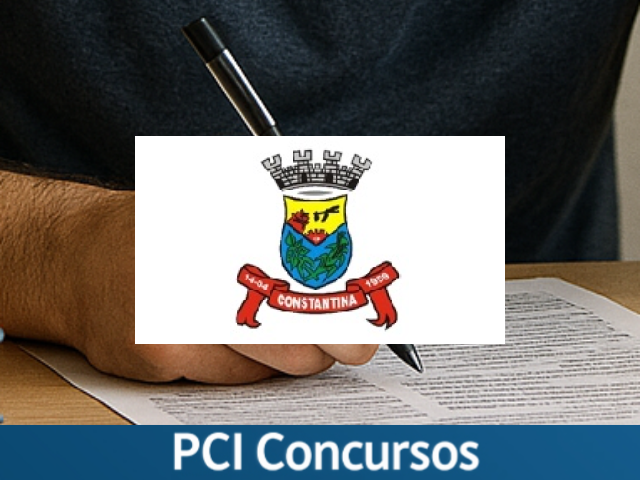 Prefeitura de Constantina - RS divulga Processo Seletivo com 144 vagas