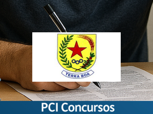 Prefeitura de Terra Boa - PR anuncia concurso público com salários de até R$ 4,5 mil