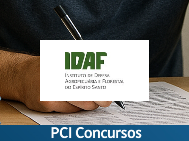 IDAF - ES abre concurso público com salários de até R$ 8.477,66