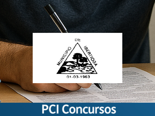 Prefeitura de Ibertioga - MG anuncia abertura de Concurso Público com diversos cargos