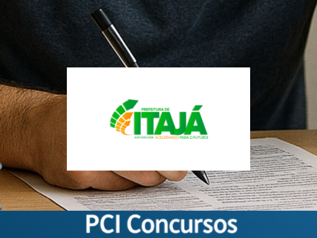 Edital de Processo Seletivo é publicado pela Prefeitura de Itajá - GO
