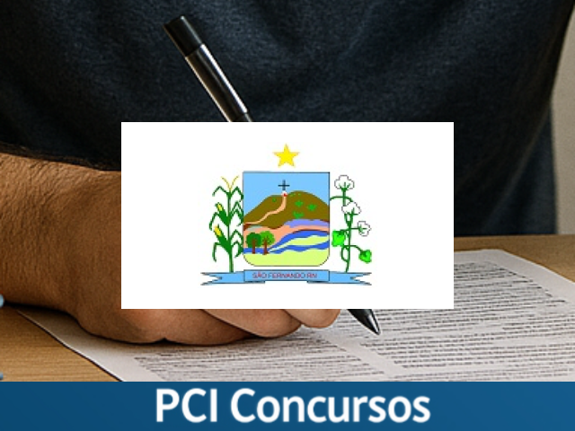 Prefeitura de São Fernando - RN abre processo seletivo para diversos níveis de escolaridade