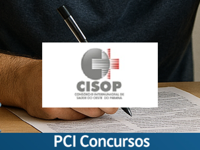 CISOP - PR abre concurso público com salários de até R$ 15.471,12