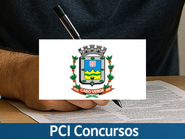 Prefeitura de Cabo Verde - MG retifica concurso com vagas de nível fundamental a superior