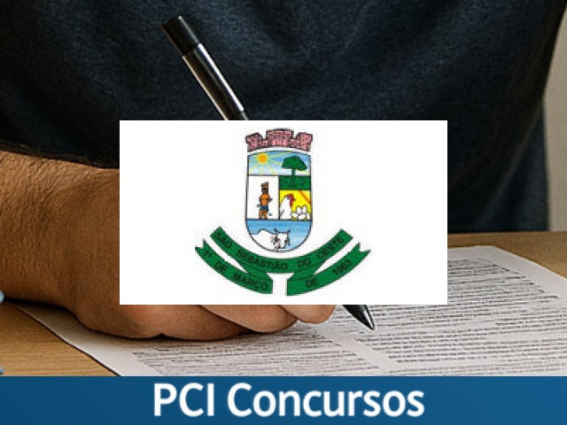 Prefeitura de São Sebastião do Oeste - MG abre processo seletivo para cargos de nível médio