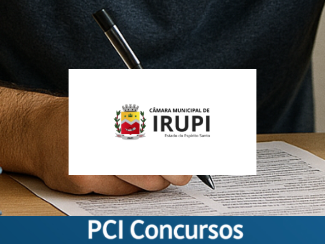 Câmara Municipal de Irupi - ES divulga Processo Seletivo para Auxiliar de Serviços Gerais/Servente