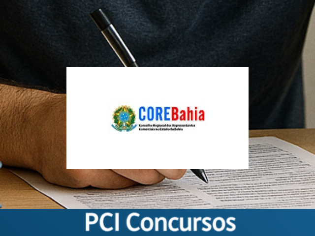CORE - BA abre Concurso Público com 5 vagas em diversas áreas