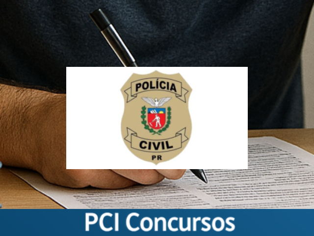 Polícia Civil - PR abre concurso público com remunerações até R$ 26.876,48