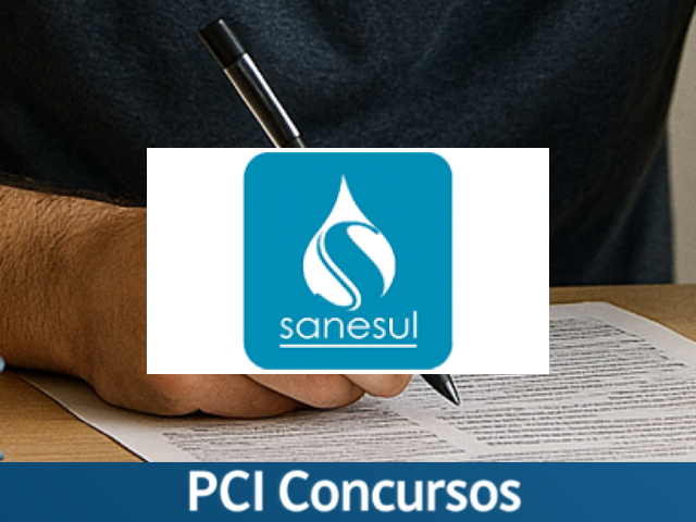 SANESUL divulga retificação de Concurso Público