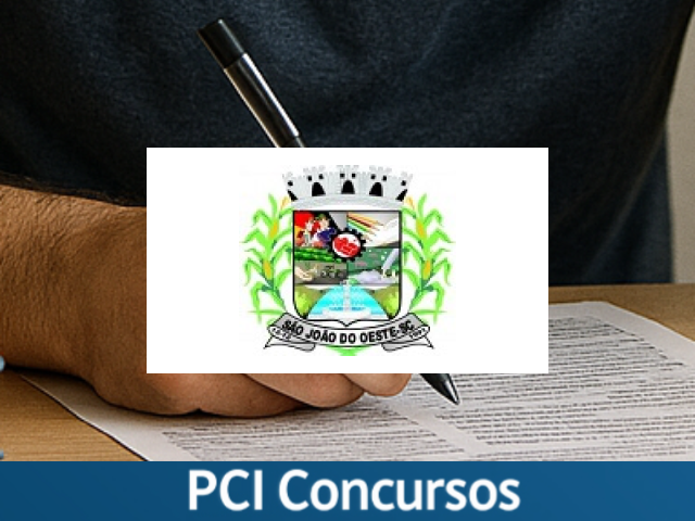 Prefeitura de São João do Oeste - SC abre vaga para Professor de Educação Física
