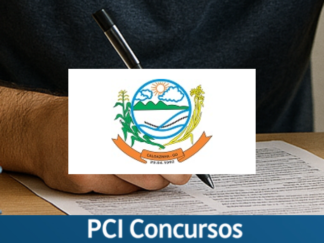 Prefeitura de Caldazinha - GO publica edital de Concurso Público com diversos cargos