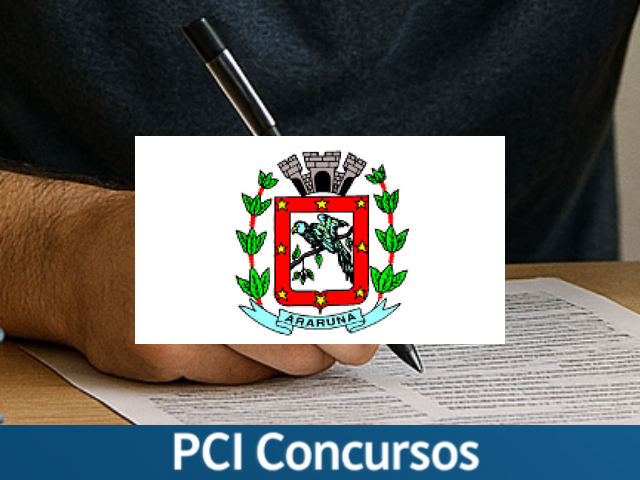 Prefeitura de Araruna - PR lança concurso público para diversos cargos