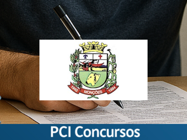 Câmara de Monções-SP lança concurso para Diretor Geral e Controlador Interno com salários de até R$ 6 mil