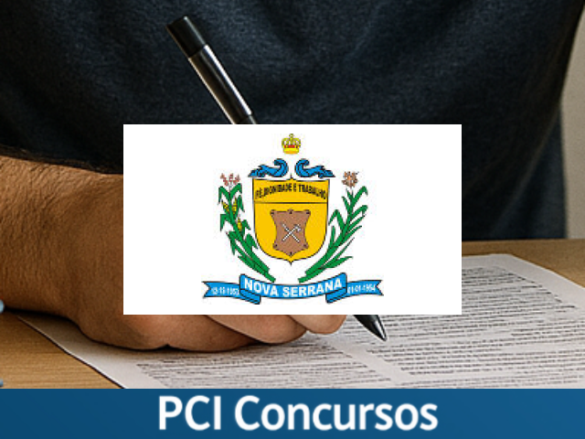 Prefeitura de Nova Serrana - MG abre Processo Seletivo com salários de até R$ 6 mil