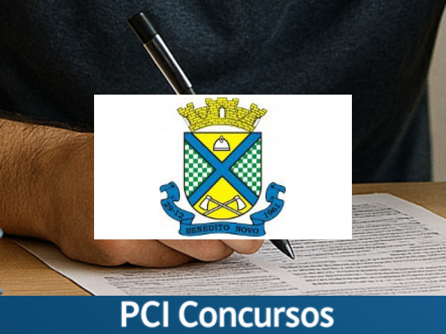 Prefeitura de Benedito Novo - SC abre seleção para cadastro de reserva em diversos cargos