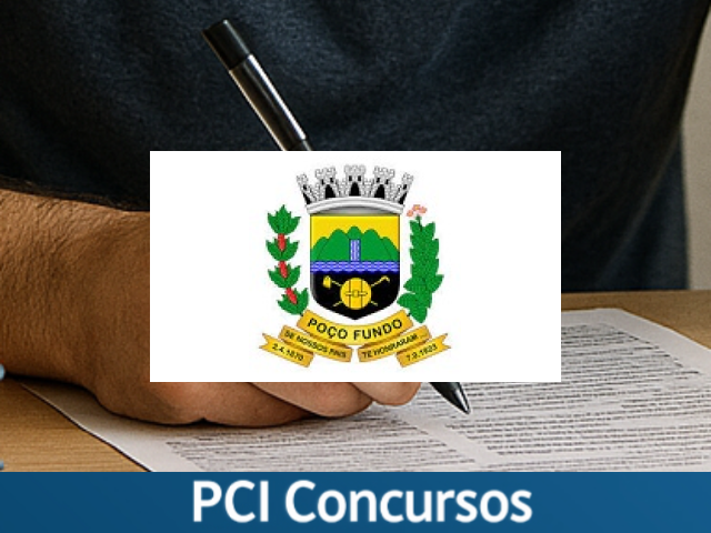 Prefeitura de Poço Fundo - MG publica abertura de inscrições de Concurso Público com 36 vagas