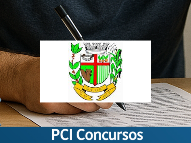 Câmara de Cajuri - MG abre concurso público com vagas de nível fundamental e médio