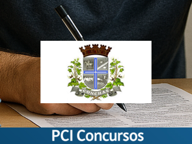 Prefeitura de Conchas - SP abre concurso com salários de até R$ 15 mil