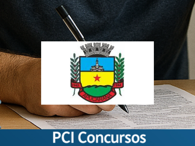 Prefeitura de Apucarana - PR abre processos seletivos com salários de até R$ 11.957,61