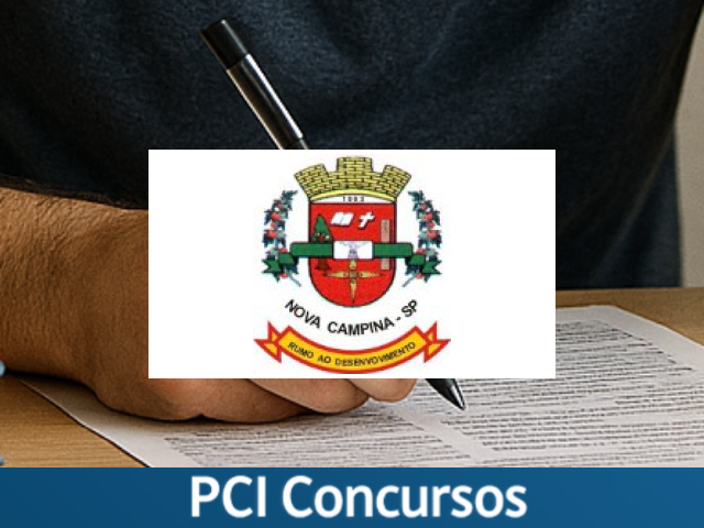 Prefeitura de Nova Campina - SP abre concurso para Auxiliar de Enfermagem e Técnico em Enfermagem