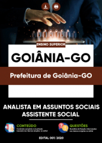 Analista em Assuntos Sociais - Assistente Social - Prefeitura de Goiânia-GO