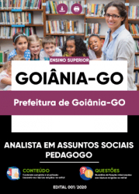 Analista em Assuntos Sociais - Pedagogo - Prefeitura de Goiânia-GO
