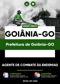 Agente de Combate às Endemias - Prefeitura de Goiânia-GO