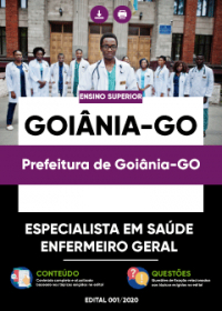 Especialista em Saúde - Enfermeiro Geral - Prefeitura de Goiânia-GO