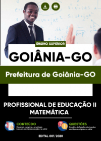 Profissional de Educação II - Matemática - Prefeitura de Goiânia-GO
