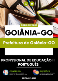 Profissional de Educação II - Português - Prefeitura de Goiânia-GO