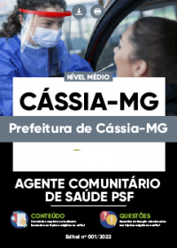 Agente Comunitário de Saúde PSF - Prefeitura de Cássia-MG