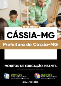 Monitor de Educação Infantil - Prefeitura de Cássia-MG